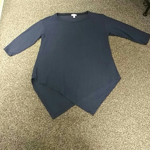 Joie Soft Tammy Peacot Long Sleeve Tunic Top - Picture 3 of 5